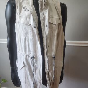 Torrid Light Beige Utility Vest